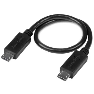 USB OTG Kabel Micro-USB/Micro-USB Männlich/Männlich Schwarz 0,2m USB OTG Kabel Micro-USB/Micro-USB Männlich/Männlich Schwarz 0,2m