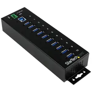 industrieller 10-Port USB 3.0 Hub mit Überspannungsschutz industrieller 10-Port USB 3.0 Hub mit Überspannungsschutz