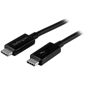 StarTech Thanof thebolt 3 20Gbit/s USB-C cable plug/plug black 2m