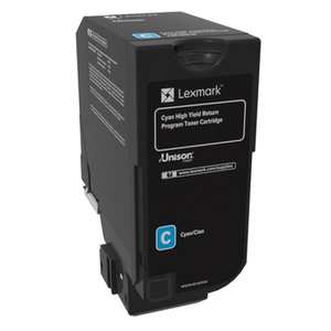 Toner 74C2HC0 ca. 12000 Seiten cyan