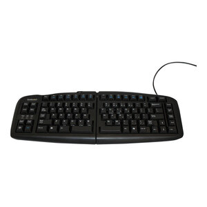 Bakker Elkhuizen Goldtouch Adjustable Tastatur V2 USB deutsch schwarz