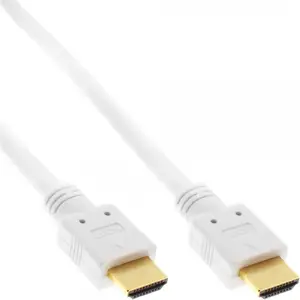 Premium High Speed HDMI cable plug/plug 0,5m white Premium High Speed HDMI cable plug/plug 0,5m white