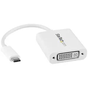 StarTech USB-C to DVI adaptor white StarTech USB-C to DVI adaptor white