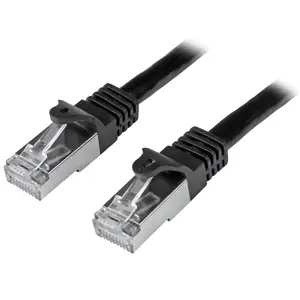 Patchkabel Cat6 RJ-45/RJ-45 Männlich/Männlich Schwarz 1m Patchkabel Cat6 RJ-45/RJ-45 Männlich/Männlich Schwarz 1m