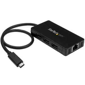 3 Port USB 3.0 Hub mit Ethernet 3 Port USB 3.0 Hub mit Ethernet