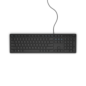 Tastatur KB216 Multimedia USB Schwarz Tastaturlayout GB