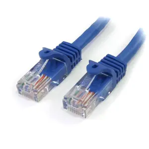 Patchkabel Cat5e RJ-45/RJ-45 Stecker/Stecker Blau 5m Patchkabel Cat5e RJ-45/RJ-45 Stecker/Stecker Blau 5m