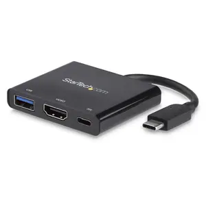 StarTech USB-C to 4K HDMI Multifunctionsadaptor with Power Delivery and USB-A connection StarTech USB-C to 4K HDMI Multifunctionsadaptor with Power Delivery and USB-A connection