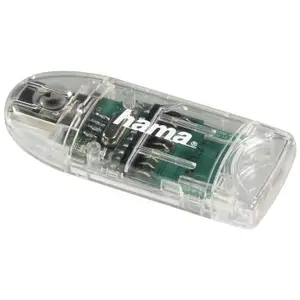 USB-2.0-Kartenleser 8in1, SD/microSD, Transparent USB-2.0-Kartenleser 8in1, SD/microSD, Transparent