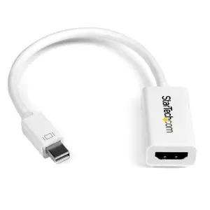 Mini DisplayPort auf HDMI 4k Adapter Stecker/Buchse Weiß Mini DisplayPort auf HDMI 4k Adapter Stecker/Buchse Weiß