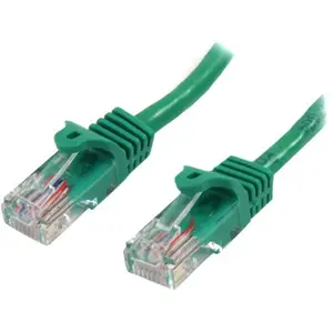 Patchkabel Cat5e RJ-45/RJ-45 Stecker/Stecker Snagless Grün 5m Patchkabel Cat5e RJ-45/RJ-45 Stecker/Stecker Snagless Grün 5m