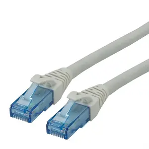 Patchkabel RJ-45 UTP Cat6a Grau 10 m Patchkabel RJ-45 UTP Cat6a Grau 10 m