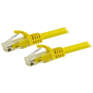 Snagless Patchkabel Cat6 RJ-45/RJ-45 Stecker/Stecker Gelb 1m Snagless Patchkabel Cat6 RJ-45/RJ-45 Stecker/Stecker Gelb 1m