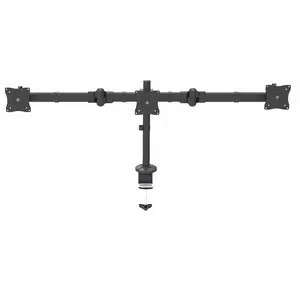 Dreifach Höhenverstellbarer Monitorarm für Surround Setup für bis zu 61 cm (24") Dreifach Höhenverstellbarer Monitorarm für Surround Setup für bis zu 61 cm (24")