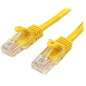 Patchkabel Cat5e RJ-45/RJ-45 Stecker/Stecker Snagless Gelb 7m Patchkabel Cat5e RJ-45/RJ-45 Stecker/Stecker Snagless Gelb 7m