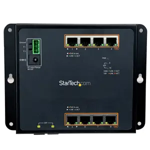 8 Port PoE+ Gigabit Managed Ethernet Switch 2 SFP Verbindungen Wandmontage mit Front Zugriff 8 Port PoE+ Gigabit Managed Ethernet Switch 2 SFP Verbindungen Wandmontage mit Front Zugriff