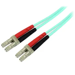 LWL Patchkabel 50/125µm LC/LC Stecker/Stecker Türkis 1m LWL Patchkabel 50/125µm LC/LC Stecker/Stecker Türkis 1m