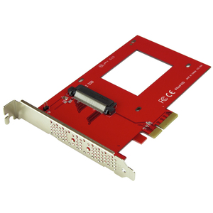 U.2 auf PCIe Schnittstellenadapter für 2,5" U.2 NVMe SSD/4xPCI Express