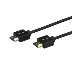HDMI Kabel mit Verriegelung HDMI/HDMI Stecker/Stecker Schwarz 2 m HDMI Kabel mit Verriegelung HDMI/HDMI Stecker/Stecker Schwarz 2 m