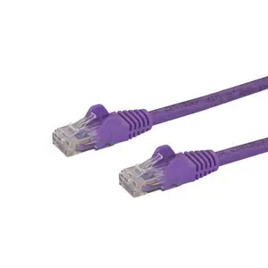 Snagless Patchkabel Cat6 RJ-45/RJ-45 Stecker/Stecker Violett 5m Snagless Patchkabel Cat6 RJ-45/RJ-45 Stecker/Stecker Violett 5m