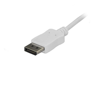 USB-C auf DisplayPortkabel Stecker/Stecker weiß 1,8m