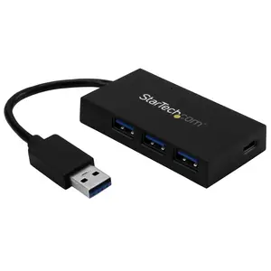 4 Port USB Hub USB-A/3xUSB-AxUSB-C Schwarz 4 Port USB Hub USB-A/3xUSB-AxUSB-C Schwarz