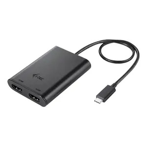 i-tec USB-C to Dual HDMI Video Adapter, 2x HDMI 4K Ultra HD, kompatibel mit Thunderbolt 3 für, Mac OS für ein Display i-tec USB-C to Dual HDMI Video Adapter, 2x HDMI 4K Ultra HD, kompatibel mit Thunderbolt 3 für, Mac OS für ein Display