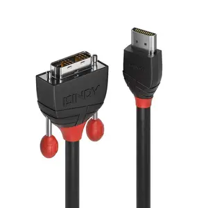 Black Line HDMI/DVI-D Anschlusskabel Stecker/Stecker Schwarz 1 m Black Line HDMI/DVI-D Anschlusskabel Stecker/Stecker Schwarz 1 m