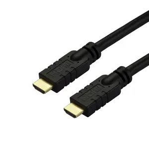 HDMI Kabel mit Ethernet HDMI/HDMI Stecker/Stecker Schwarz 15m HDMI Kabel mit Ethernet HDMI/HDMI Stecker/Stecker Schwarz 15m