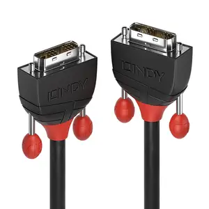 Black Line DVI-D Anschlusskabel Stecker/Stecker Schwarz 1 m Black Line DVI-D Anschlusskabel Stecker/Stecker Schwarz 1 m