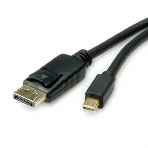 DisplayPort 1.4 Anschlusskabel DisplayPort/Mini DisplayPort Stecker/Stecker schwarz 2m DisplayPort 1.4 Anschlusskabel DisplayPort/Mini DisplayPort Stecker/Stecker schwarz 2m