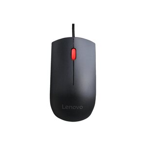 Essential USB Mouse kabelgebunden Schwarz