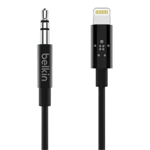 MixIT Lightning auf 3,5mm AUX Kabel Schwarz 1,8 m MixIT Lightning auf 3,5mm AUX Kabel Schwarz 1,8 m