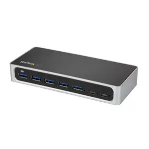 7 Port USB-C Hub 5xUSB-A/2x USB Type-C Schwarz 7 Port USB-C Hub 5xUSB-A/2x USB Type-C Schwarz