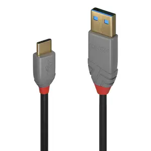 Anthra Line USB 2.0 USB A/USB C Anschlusskabel Stecker/Stecker Schwarz 1m Anthra Line USB 2.0 USB A/USB C Anschlusskabel Stecker/Stecker Schwarz 1m