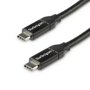 USB Ladekabel 5A USB-C/USB-C Männlich/Männlich Schwarz 0,5m USB Ladekabel 5A USB-C/USB-C Männlich/Männlich Schwarz 0,5m