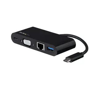 USB-C VGA Multiport Adapter Power Delivery (60W) VGA/GigE USB-C VGA Multiport Adapter Power Delivery (60W) VGA/GigE