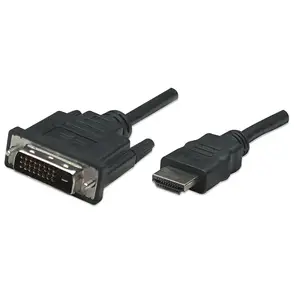Anschlusskabel HDMI/DVI schwarz 1m Anschlusskabel HDMI/DVI schwarz 1m