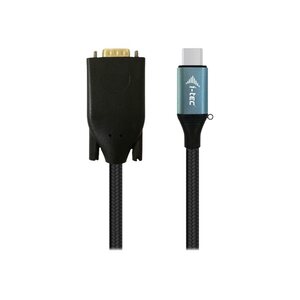 i-tec Adapterkabel USB-C/VGA Stecker/Stecker Schwarz 1,5m