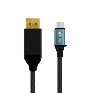 i-tec Adapterkabel USB-C/DisplayPort Stecker/Stecker Schwarz 1,5m