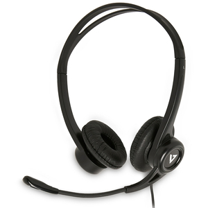 Essentials USB Stereo-Headset mit Mikrofon Schwarz