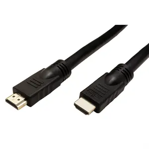 HDMI mit Ethernetkabel HDMI/HDMI Stecker/Stecker Schwarz 15m HDMI mit Ethernetkabel HDMI/HDMI Stecker/Stecker Schwarz 15m