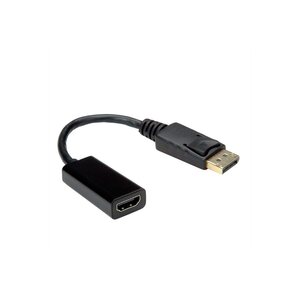 DisplayPort auf HDMI Adapterkabel Schwarz 0,15m