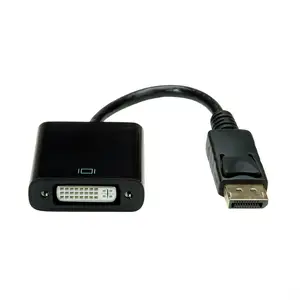 DVI auf DisplayPort Adapter Schwarz DVI auf DisplayPort Adapter Schwarz