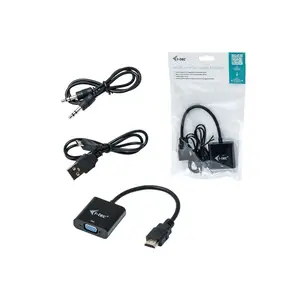 i-tec HDMI auf VGA Adapter Schwarz i-tec HDMI auf VGA Adapter Schwarz