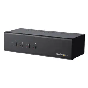 4 Port Dual Monitor DVI KVM Switch mit USB 3.0 Hub 4 Port Dual Monitor DVI KVM Switch mit USB 3.0 Hub