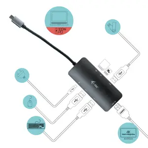i-tec USB-C Metal Nano Dock 4K HDMI und Power Delivery 60 W i-tec USB-C Metal Nano Dock 4K HDMI und Power Delivery 60 W