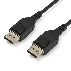 DisplayPort 1.4 Kabel DisplayPort/DisplayPort Stecker/Stecker Schwarz 2m DisplayPort 1.4 Kabel DisplayPort/DisplayPort Stecker/Stecker Schwarz 2m