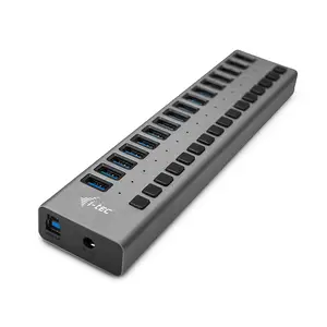 I-TEC USB 3.0 Charging HUB 16x USB Ladeport mit externem Netzadapter 90W I-TEC USB 3.0 Charging HUB 16x USB Ladeport mit externem Netzadapter 90W