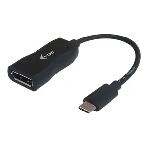 i-tec USB-C auf DisplayPort Adapter Schwarz i-tec USB-C auf DisplayPort Adapter Schwarz